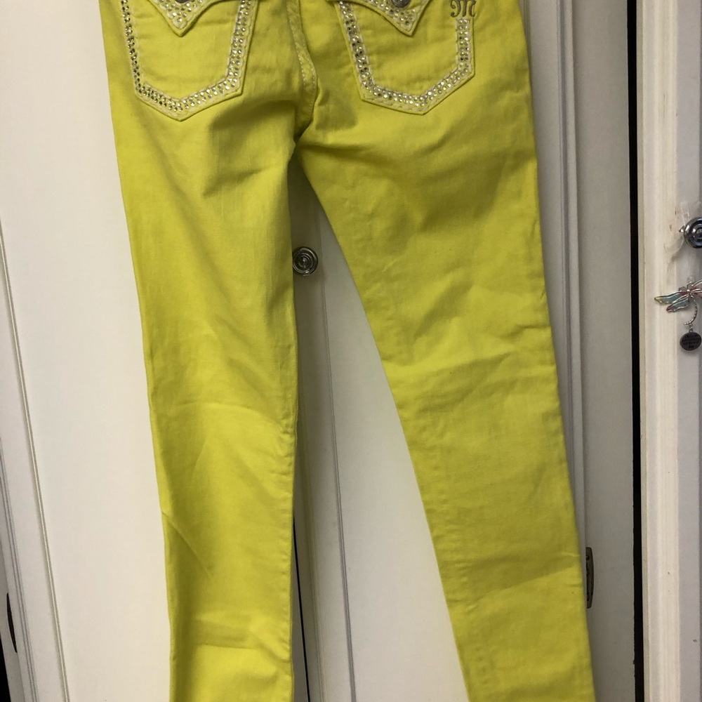 Miss me lemon yellow jeans - Picture 3 of 8